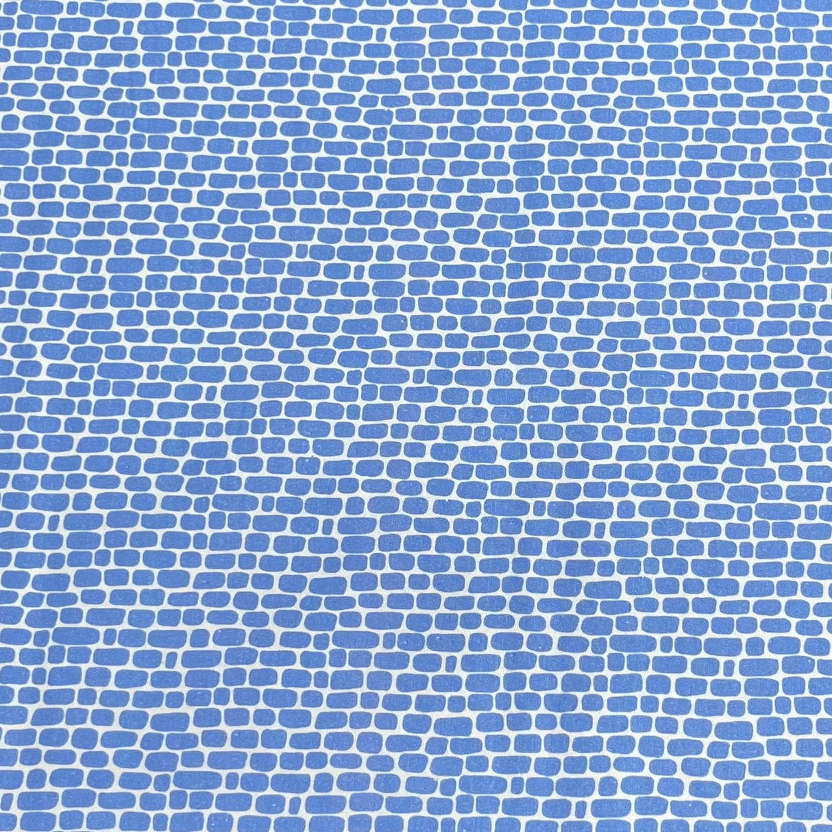 Pound A Metre Per Metre Premium Digital Cotton 45'' Wide (Blue Brick)