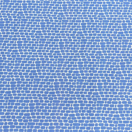 Pound A Metre Per Metre Premium Digital Cotton 45'' Wide (Blue Brick)