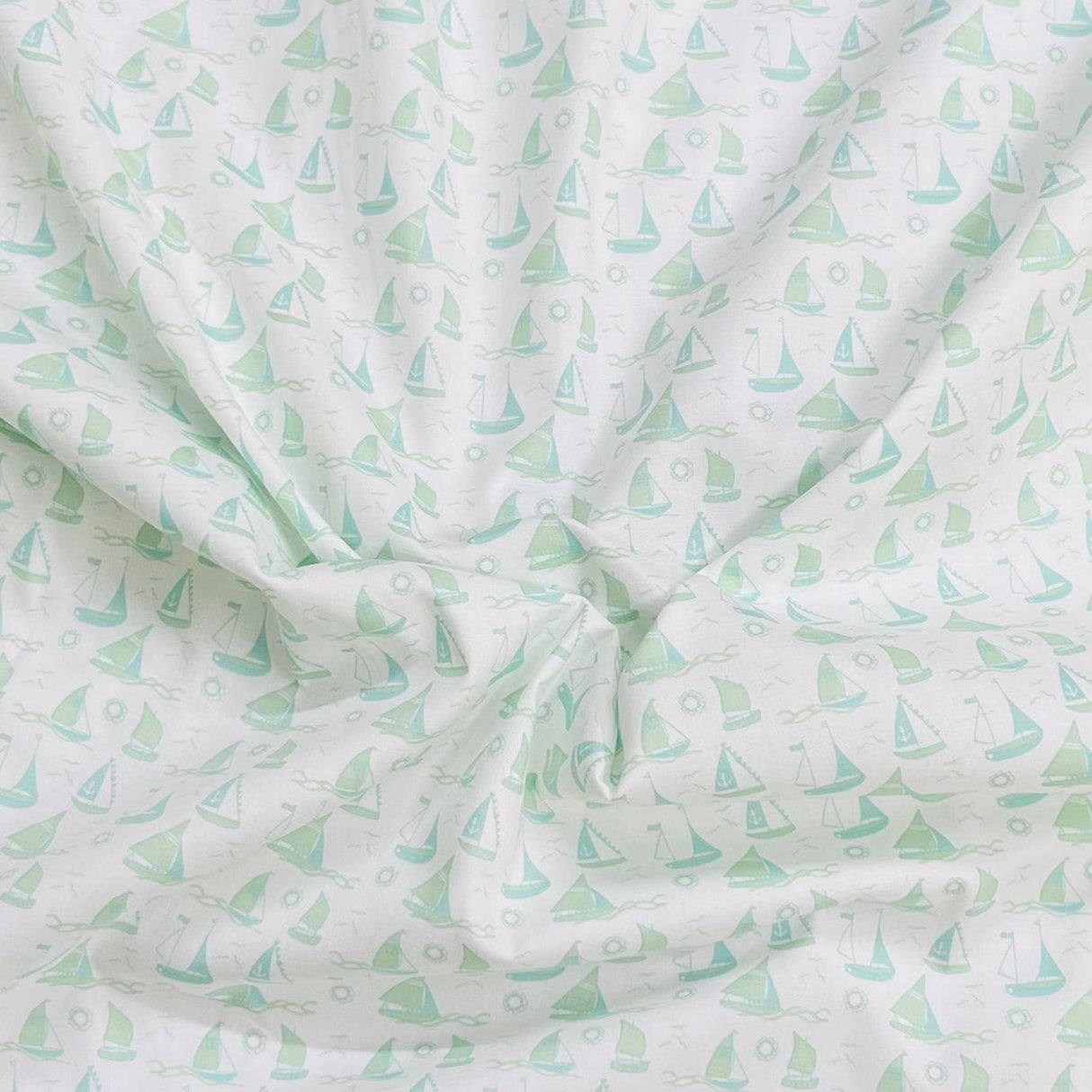 Pound A Metre Per Metre Premium Digital Cotton 45'' Wide (Boat)