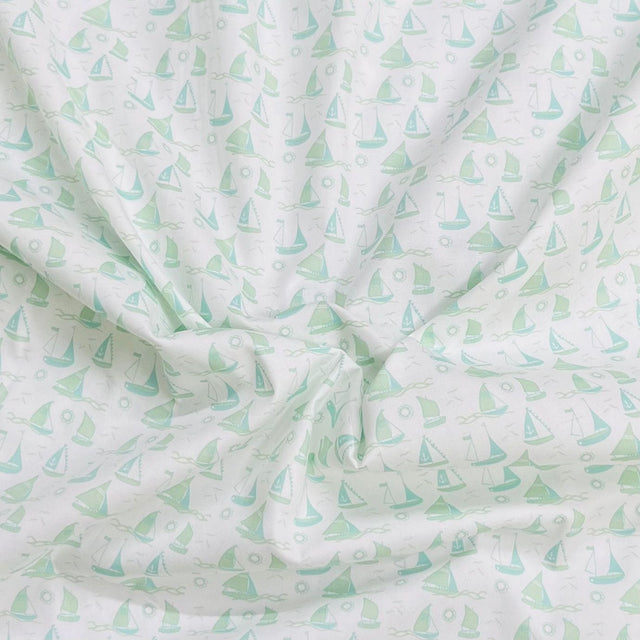 Pound A Metre Per Metre Premium Digital Cotton 45'' Wide (Boat)