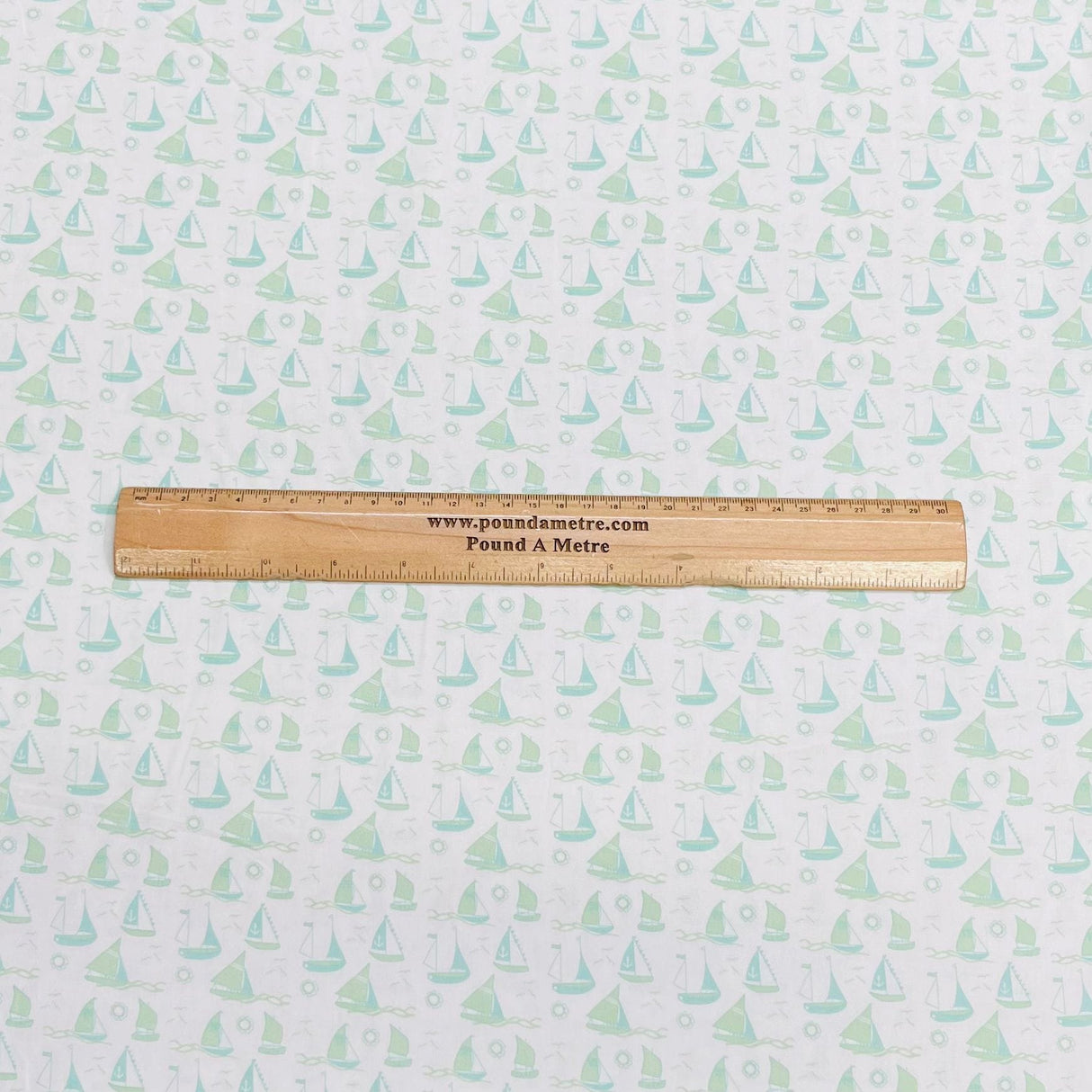 Pound A Metre Per Metre Premium Digital Cotton 45'' Wide (Boat)