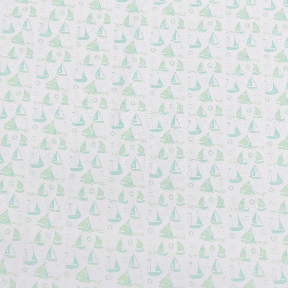 Pound A Metre Per Metre Premium Digital Cotton 45'' Wide (Boat)