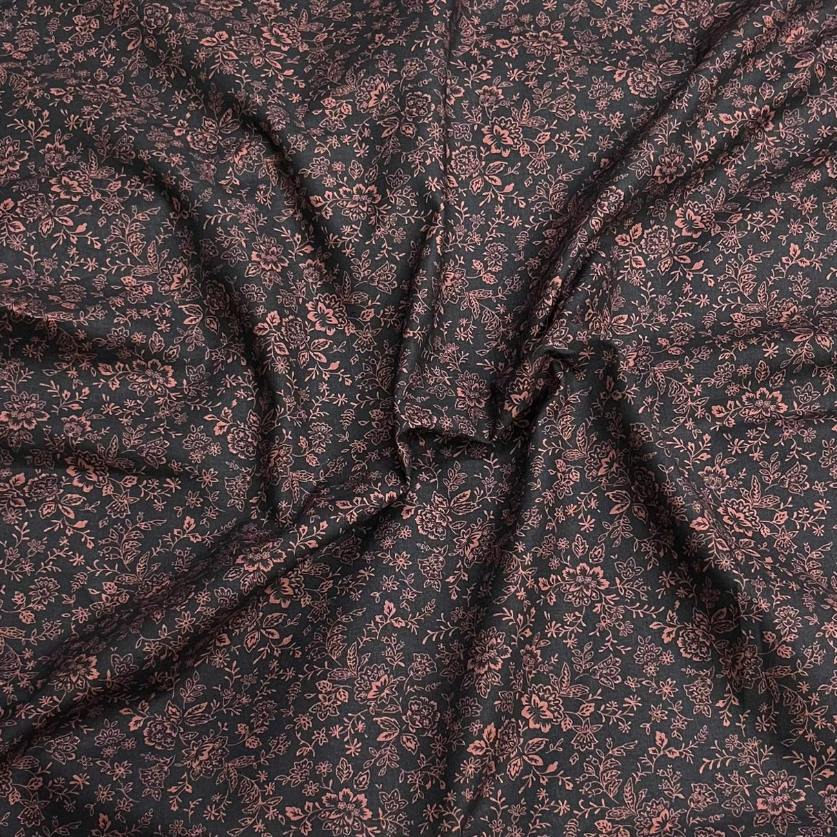 Pound A Metre Per Metre Premium Digital Cotton 45'' Wide (Brown)