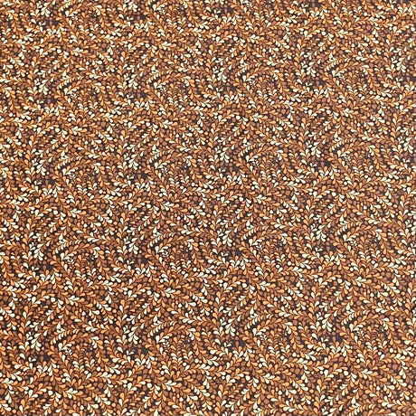 Pound A Metre Per Metre Premium Digital Cotton 45'' Wide (Brown)