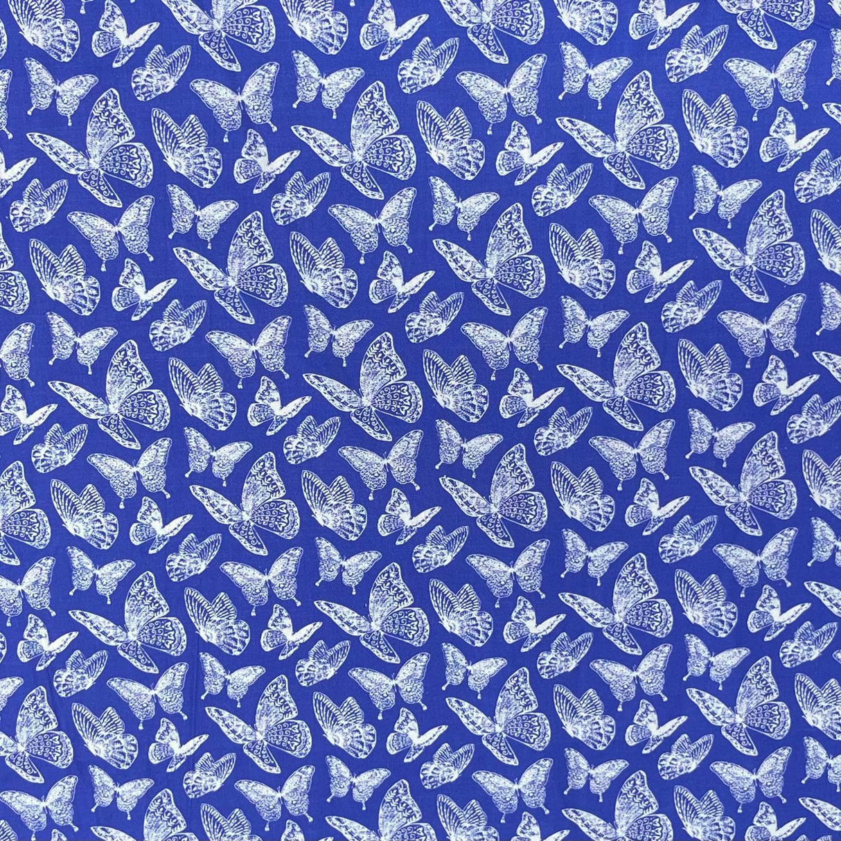 Pound A Metre Per Metre Premium Digital Cotton 45'' Wide (Butterflies)