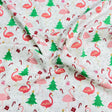 Pound A Metre Per Metre Premium Digital Cotton 45'' Wide (Christmas Flamingo)