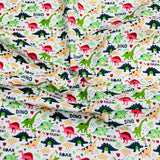 Pound A Metre Per Metre Premium Digital Cotton 45'' Wide (Dinosaur)