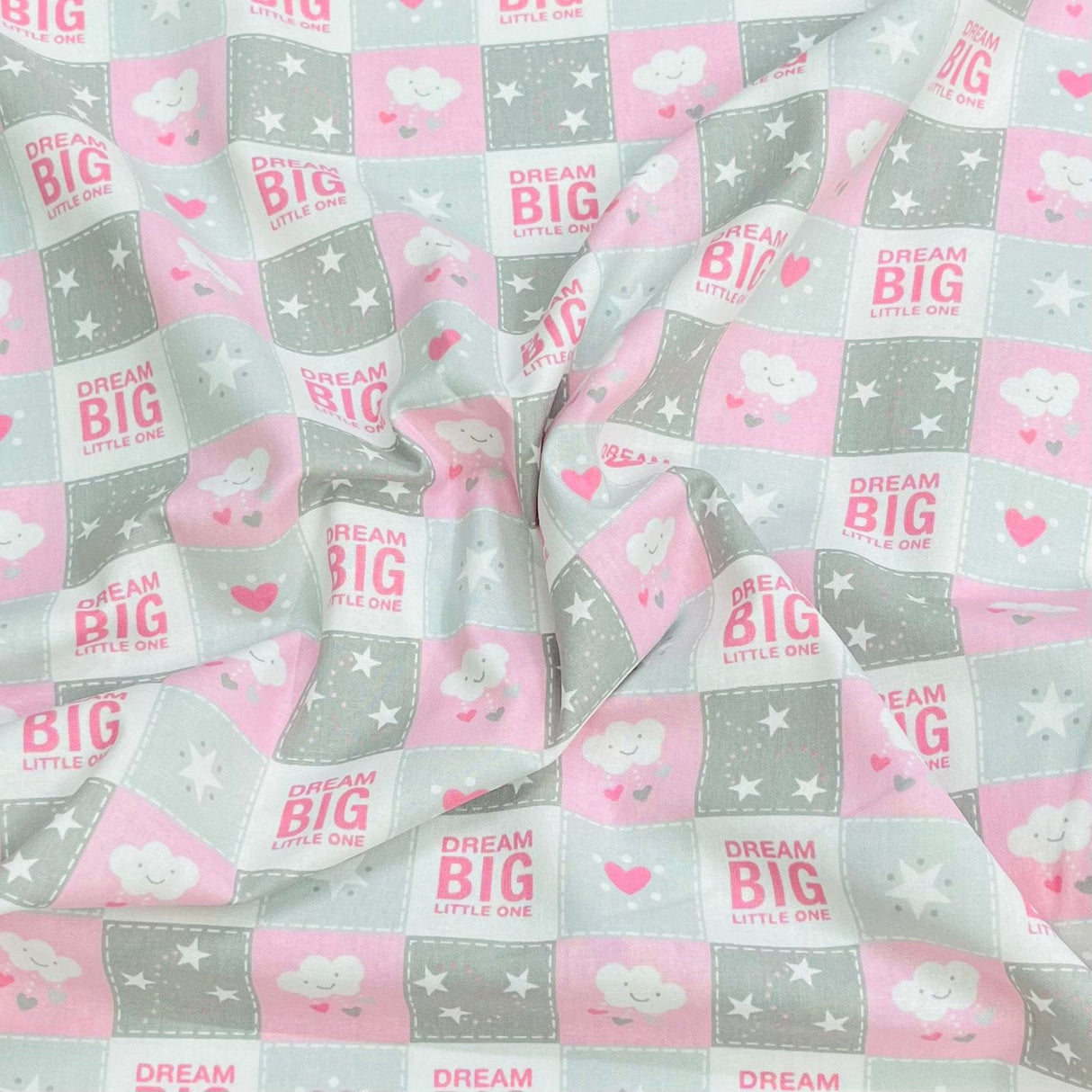 Pound A Metre Per Metre Premium Digital Cotton 45'' Wide (Dream)