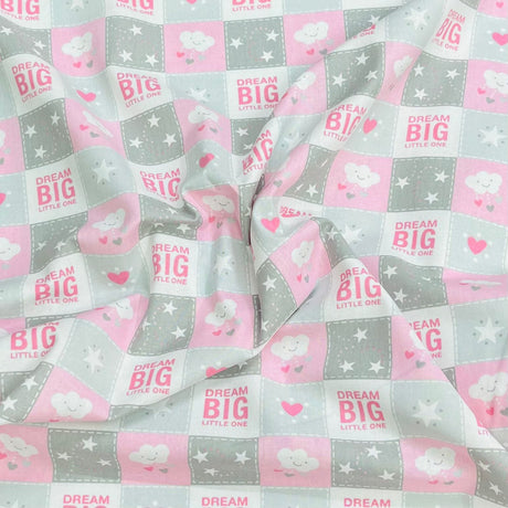 Pound A Metre Per Metre Premium Digital Cotton 45'' Wide (Dream)
