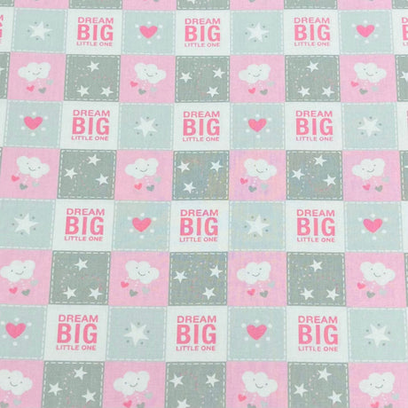Pound A Metre Per Metre Premium Digital Cotton 45'' Wide (Dream)