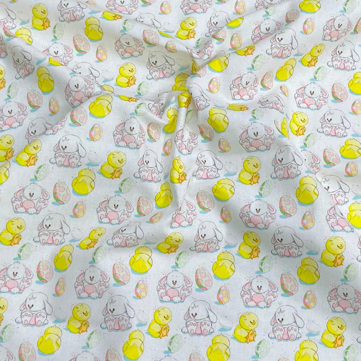 Pound A Metre Per Metre Premium Digital Cotton 45'' Wide (Easter)
