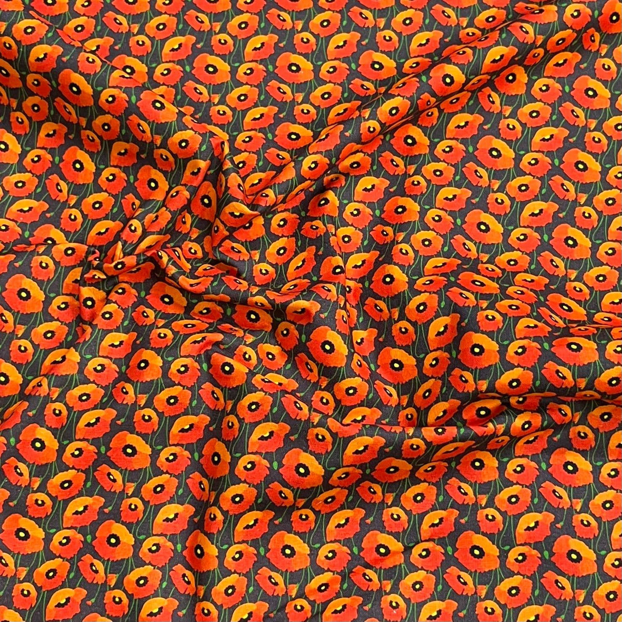 Pound A Metre Per Metre Premium Digital Cotton 45'' Wide (Fire Fly)