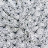 Pound A Metre Per Metre Premium Digital Cotton 45'' Wide (Flower)