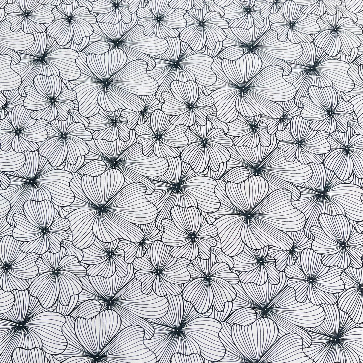 Pound A Metre Per Metre Premium Digital Cotton 45'' Wide (Flower)
