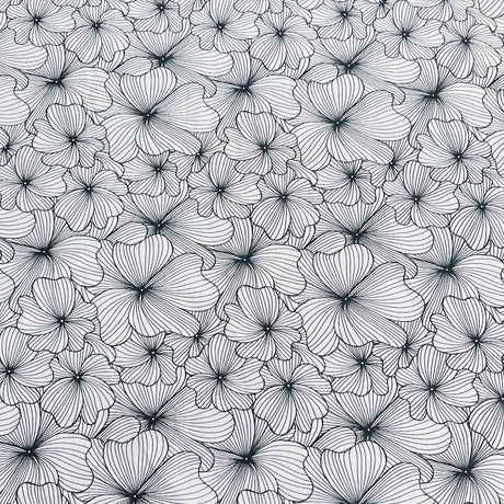 Pound A Metre Per Metre Premium Digital Cotton 45'' Wide (Flower)