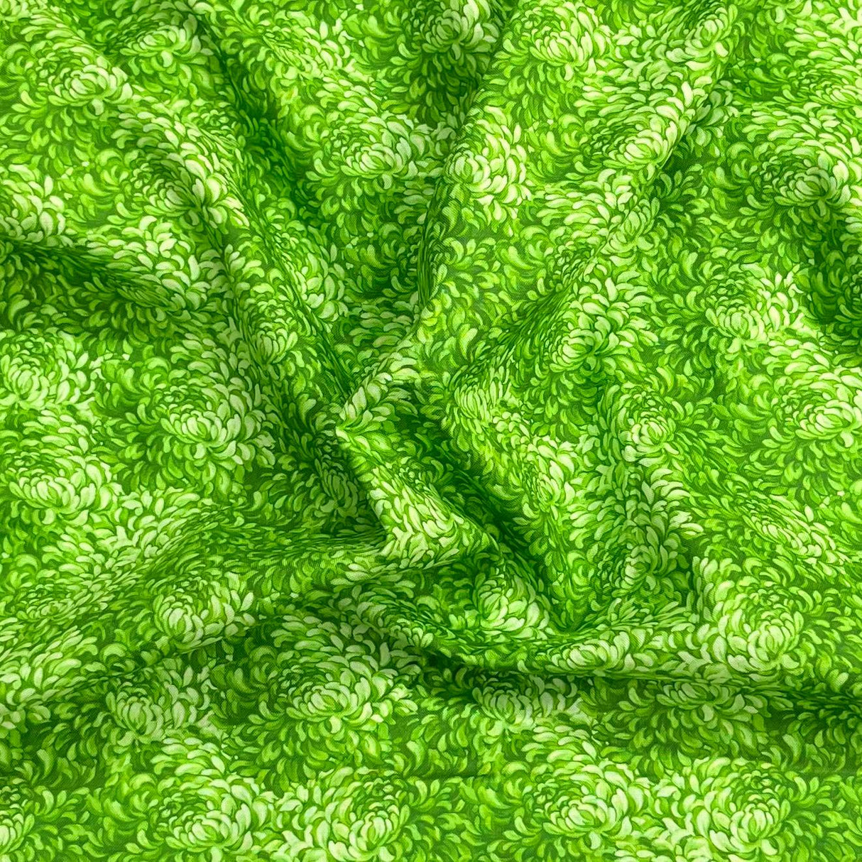 Pound A Metre Per Metre Premium Digital Cotton 45'' Wide (Green)