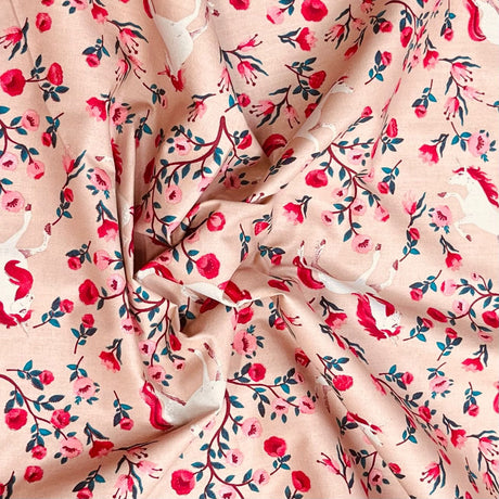 Pound A Metre Per Metre Premium Digital Cotton 45'' Wide (Horse)
