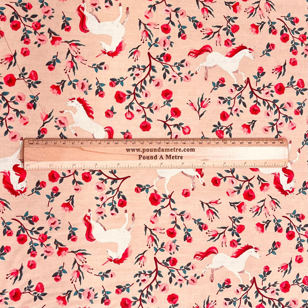 Pound A Metre Per Metre Premium Digital Cotton 45'' Wide (Horse)