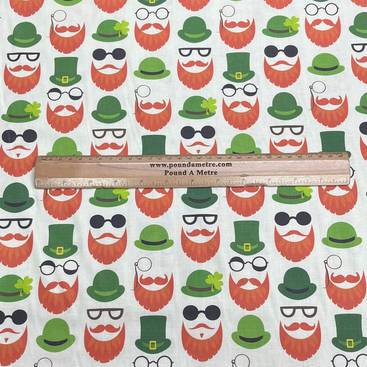 Pound A Metre Per Metre Premium Digital Cotton 45'' Wide (Irish)