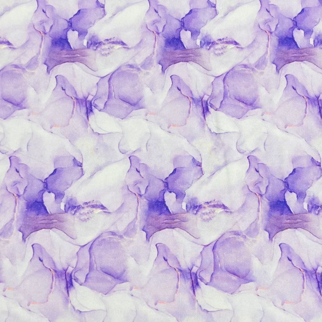 Pound A Metre Per Metre Premium Digital Cotton 45'' Wide (Lilac Marble)