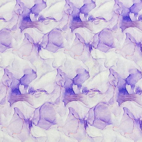 Pound A Metre Per Metre Premium Digital Cotton 45'' Wide (Lilac Marble)