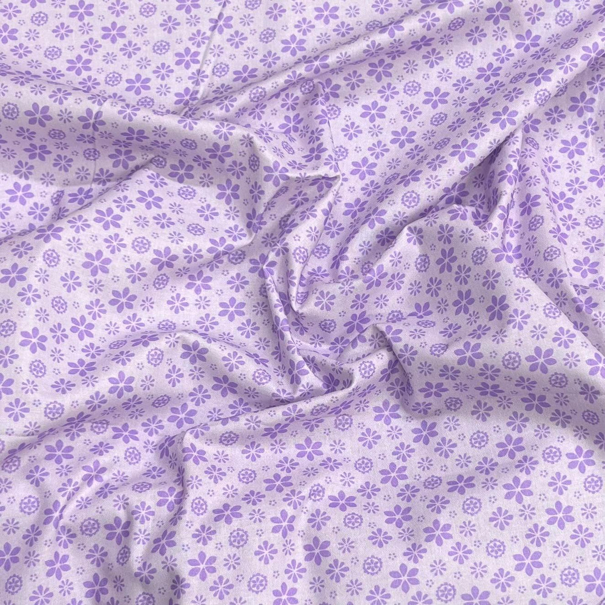 Pound A Metre Per Metre Premium Digital Cotton 45'' Wide (Lilac)