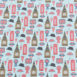 Pound A Metre Per Metre Premium Digital Cotton 45'' Wide (London)
