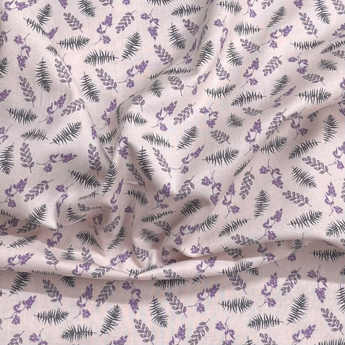 Pound A Metre Per Metre Premium Digital Cotton 45'' Wide (Mauve)