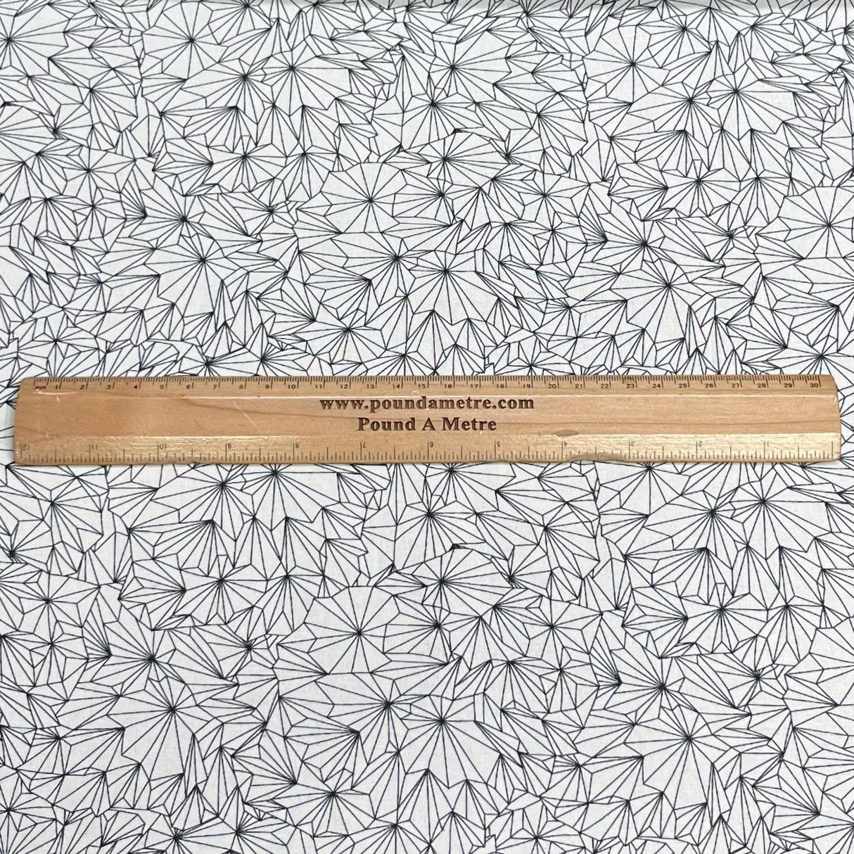 Pound A Metre Per Metre Premium Digital Cotton 45'' Wide (Mirror)