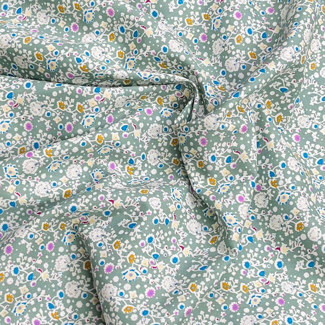 Pound A Metre Per Metre Premium Digital Cotton 45'' Wide (Multi Flower)