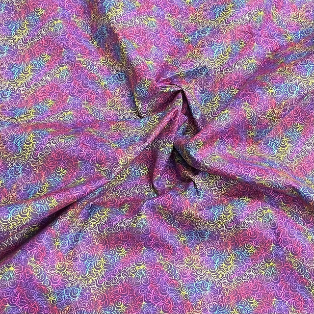 Pound A Metre Per Metre Premium Digital Cotton 45'' Wide (Multicolour)