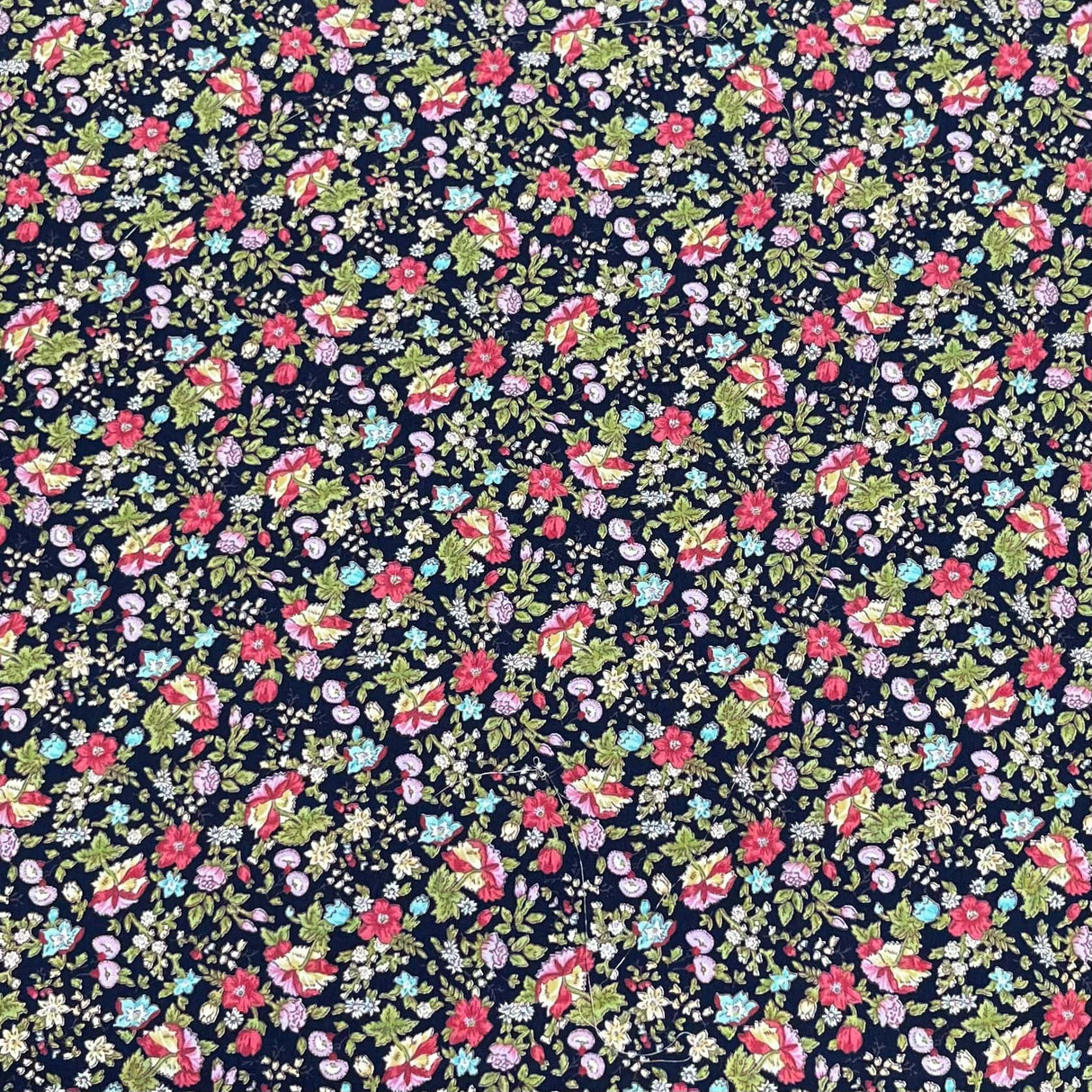 Pound A Metre Per Metre Premium Digital Cotton 45'' Wide (Night Garden)