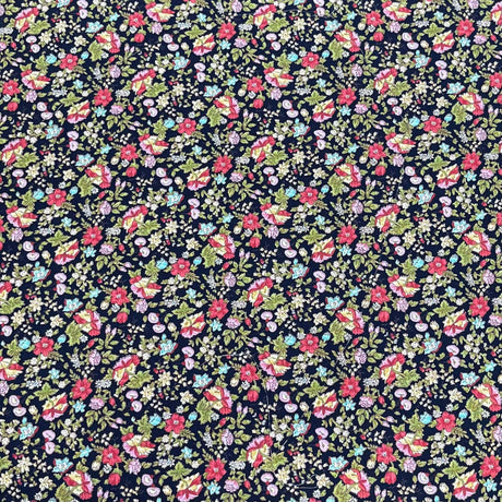 Pound A Metre Per Metre Premium Digital Cotton 45'' Wide (Night Garden)