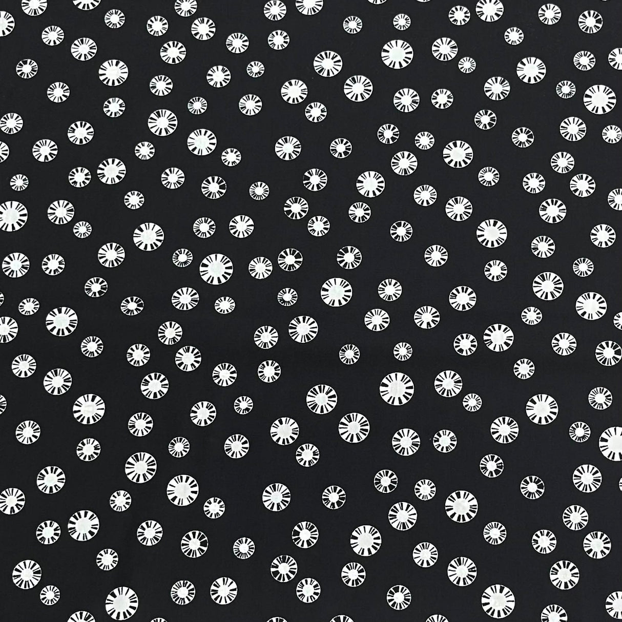 Pound A Metre Per Metre Premium Digital Cotton 45'' Wide (Night Garden)