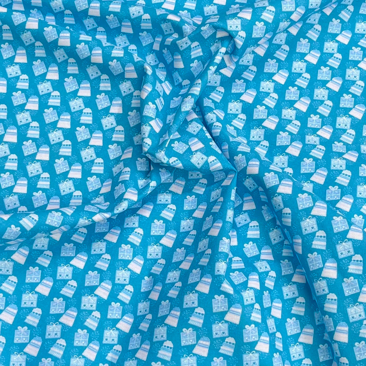 Pound A Metre Per Metre Premium Digital Cotton 45'' Wide (Ocean)