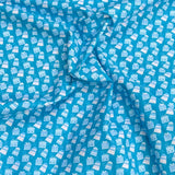Pound A Metre Per Metre Premium Digital Cotton 45'' Wide (Ocean)
