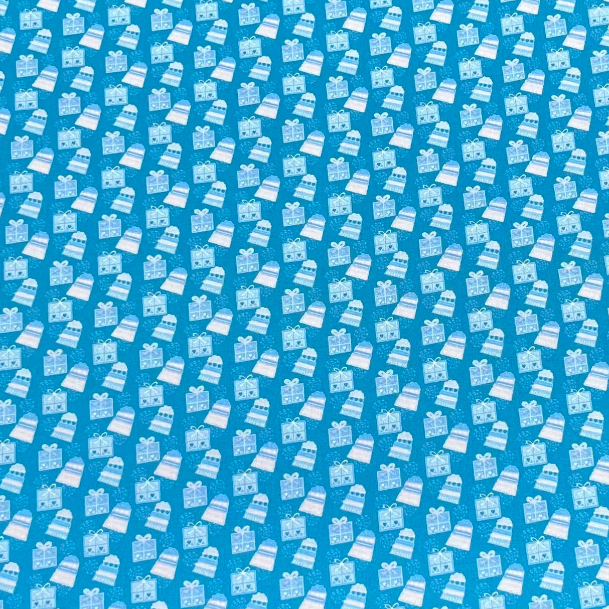 Pound A Metre Per Metre Premium Digital Cotton 45'' Wide (Ocean)