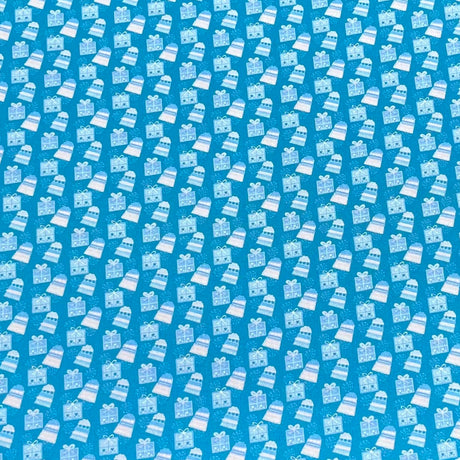 Pound A Metre Per Metre Premium Digital Cotton 45'' Wide (Ocean)