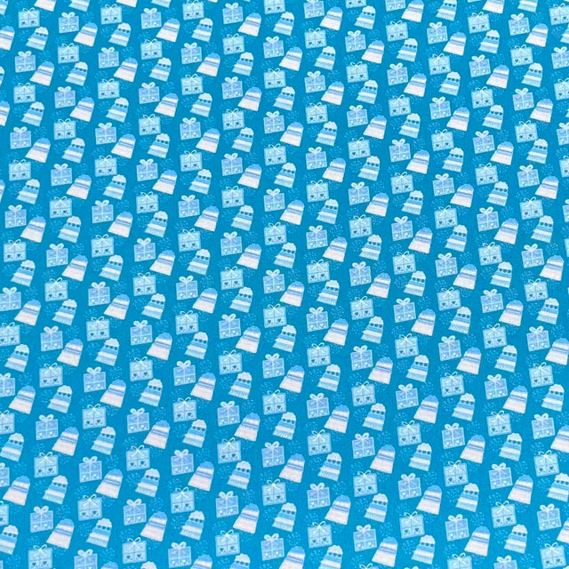Pound A Metre Per Metre Premium Digital Cotton 45'' Wide (Ocean)