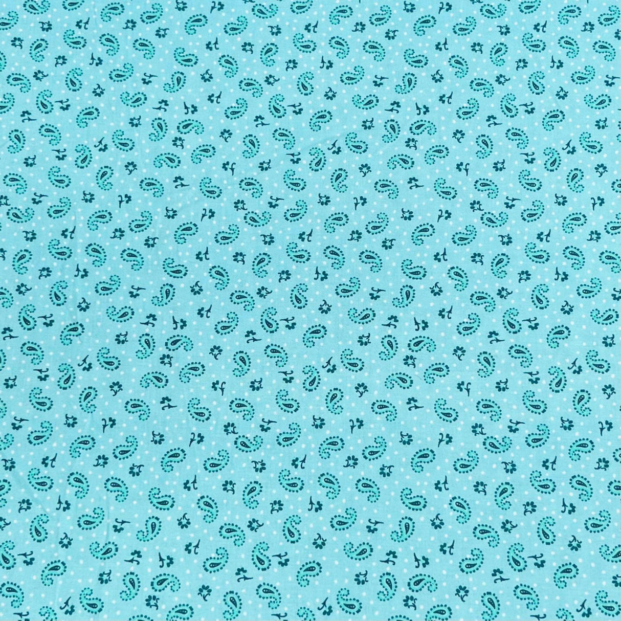 Pound A Metre Per Metre Premium Digital Cotton 45'' Wide (Ocean)