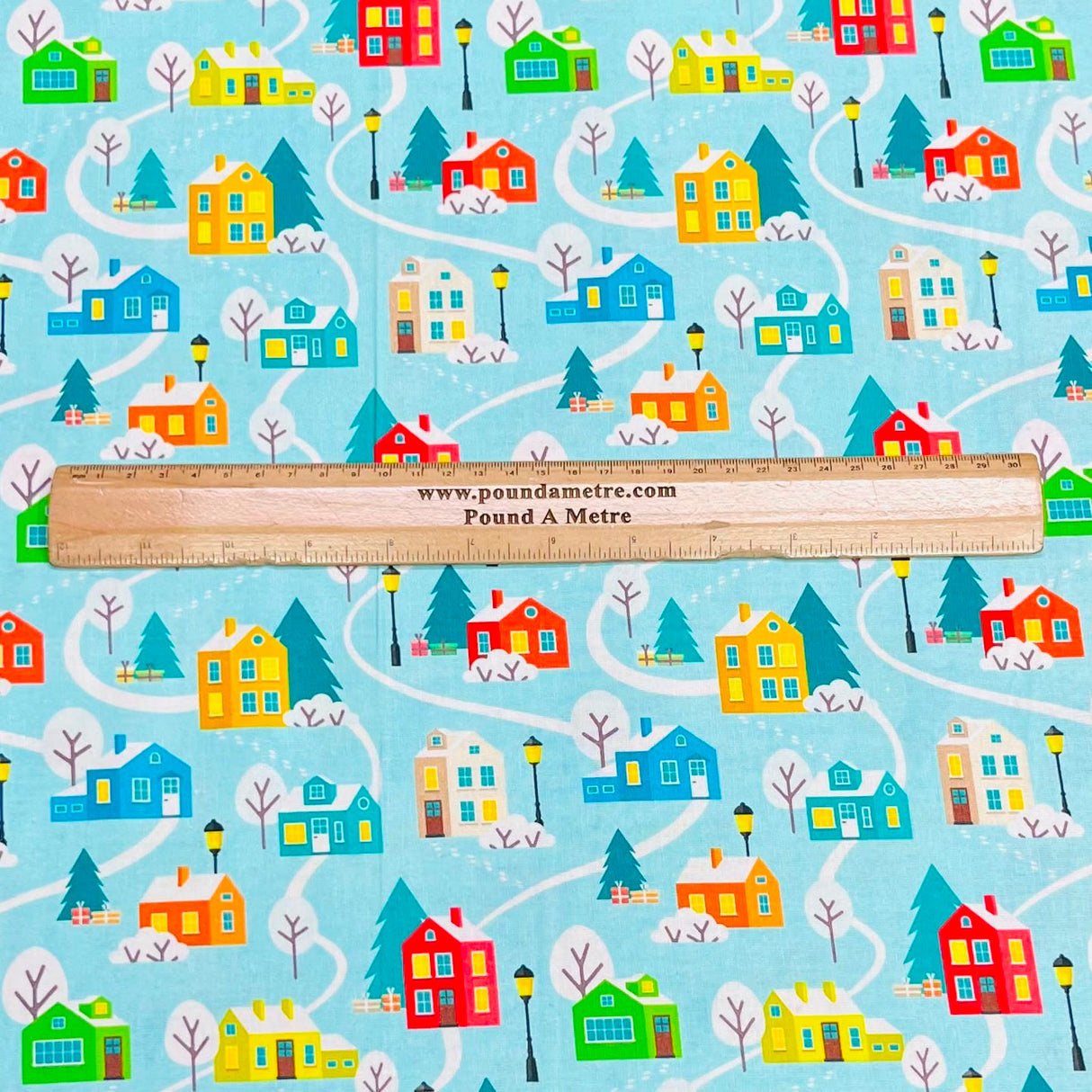 Pound A Metre Per Metre Premium Digital Cotton 45'' Wide (Pathway)
