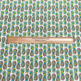 Pound A Metre Per Metre Premium Digital Cotton 45'' Wide (Pineapple)
