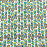 Pound A Metre Per Metre Premium Digital Cotton 45'' Wide (Pineapple)