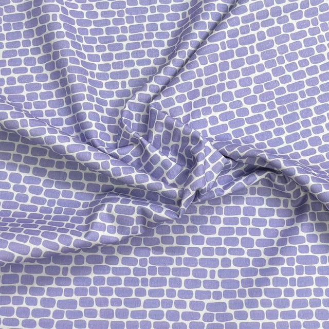 Pound A Metre Per Metre Premium Digital Cotton 45'' Wide (Purple Brick)