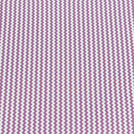Pound A Metre Per Metre Premium Digital Cotton 45'' Wide (Purple & White)