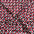 Pound A Metre Per Metre Premium Digital Cotton 45'' Wide (Red & Black)
