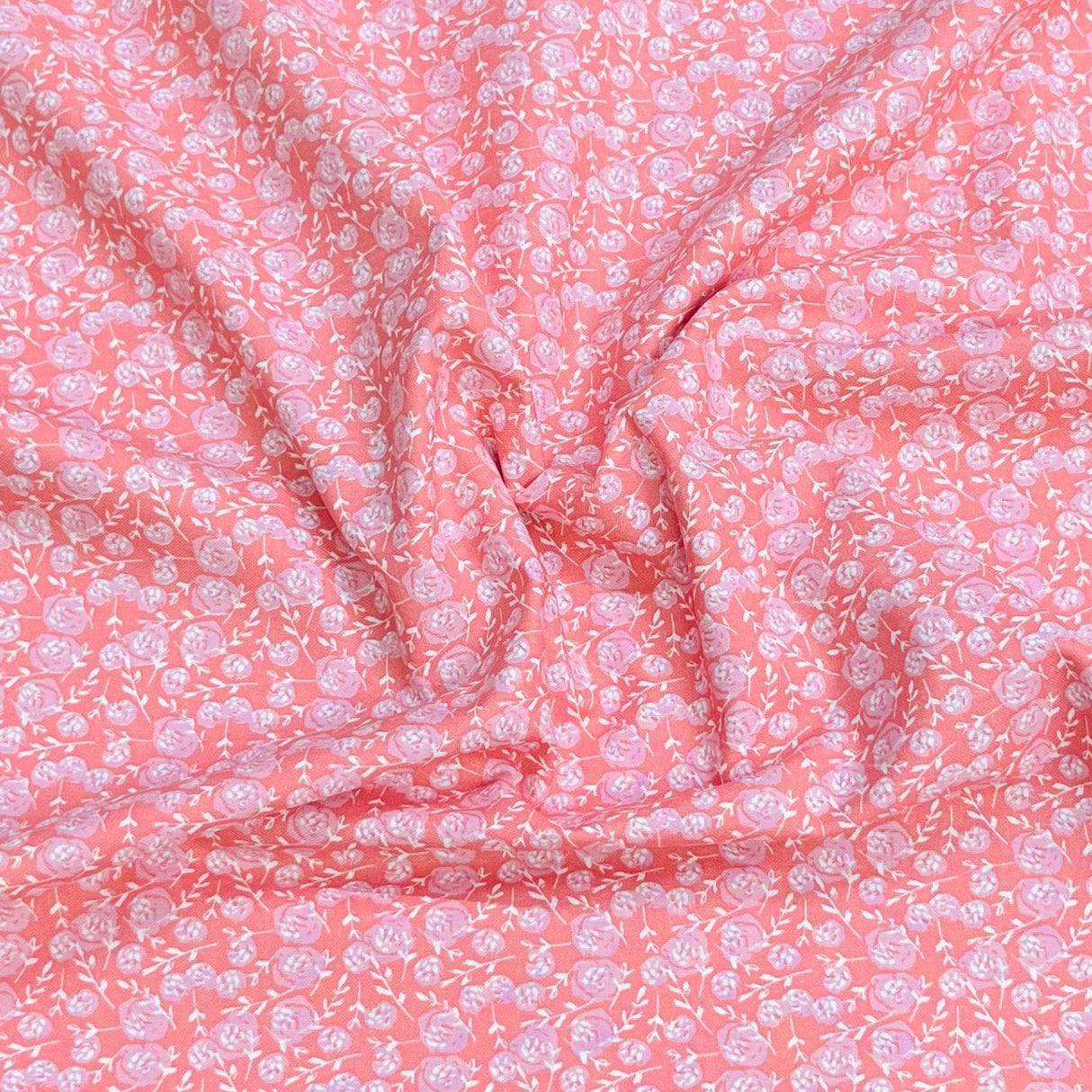 Pound A Metre Per Metre Premium Digital Cotton 45'' Wide (Rose)