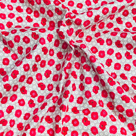 Pound A Metre Per Metre Premium Digital Cotton 45'' Wide (Rose)