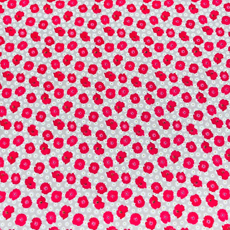 Pound A Metre Per Metre Premium Digital Cotton 45'' Wide (Rose)