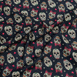 Pound A Metre Per Metre Premium Digital Cotton 45'' Wide (Skull)